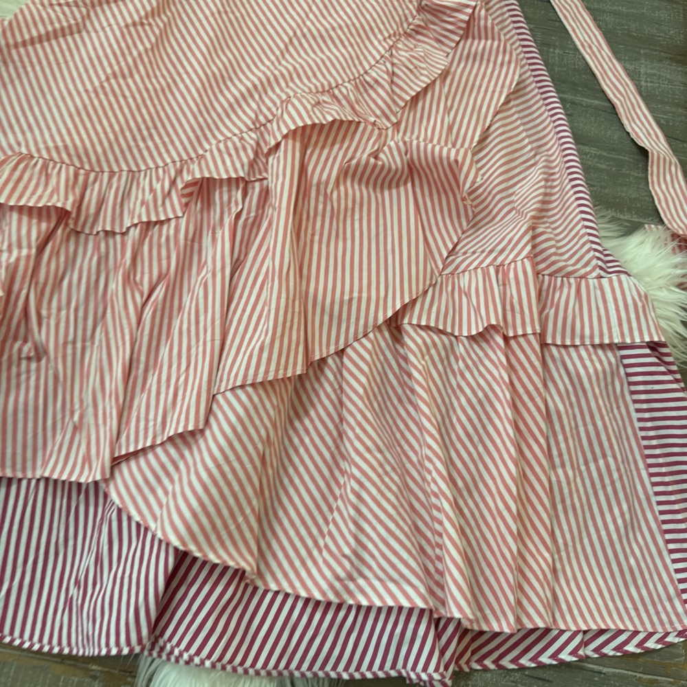 NWT Anthropologie Maeve Penny Ruffled Midi Skirt - Picture 8 of 8